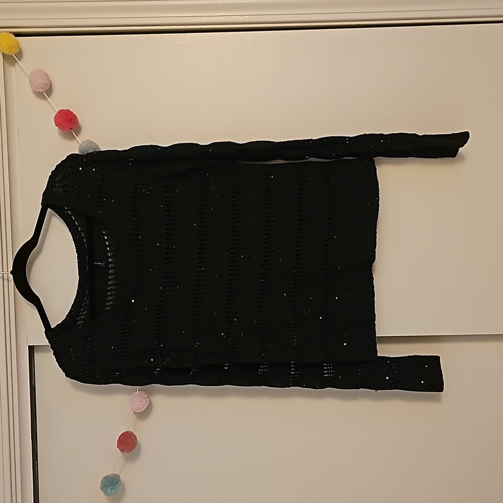 Sequins knit sweater